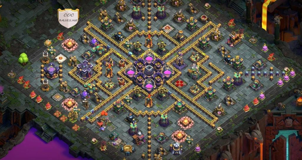 clash of clans town hall 15 war base link