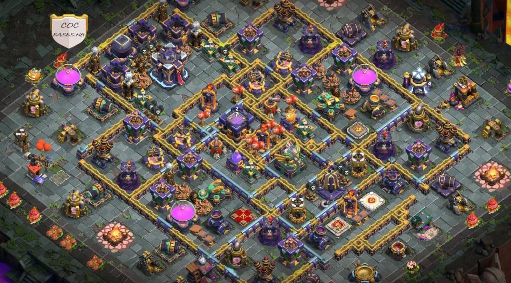 clash of clans town hall 15 war base with link