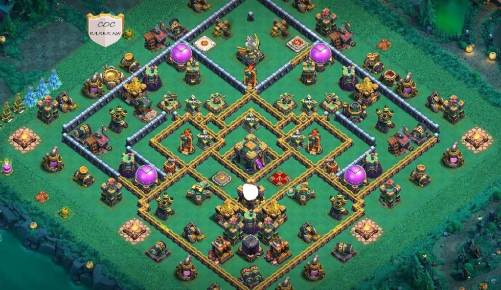 clash of clans trophy push th14 anti everything
