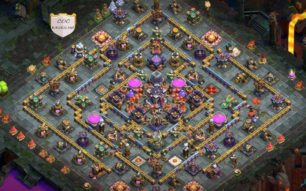 coc farming town hall 15 layout link