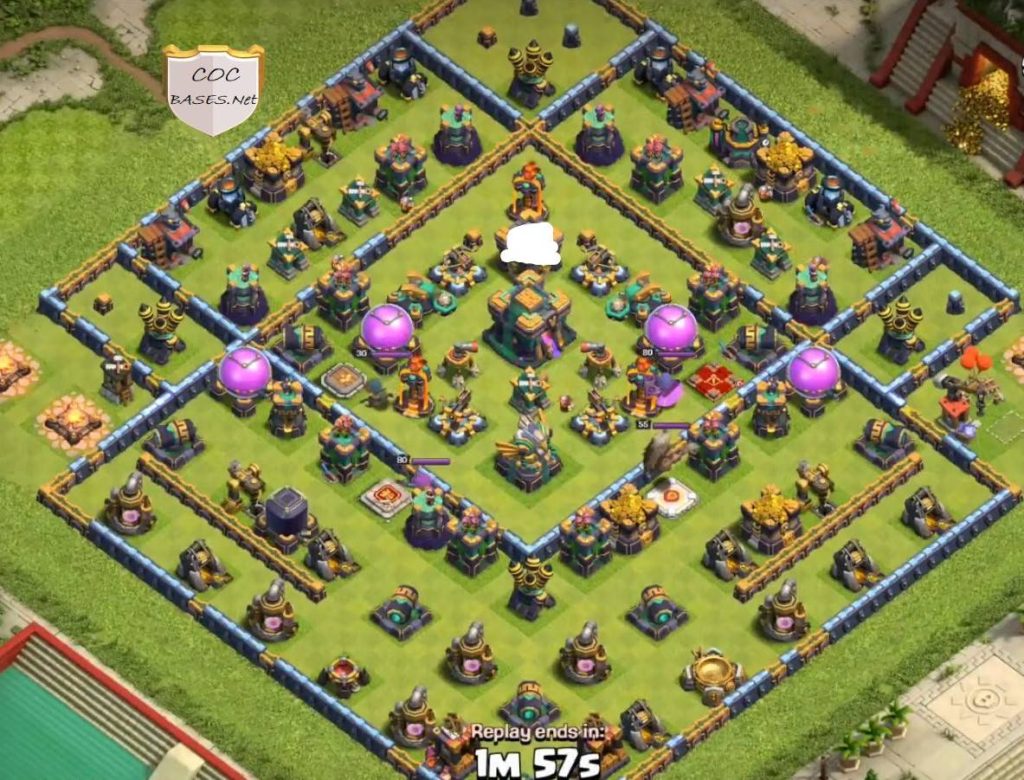 coc th14 hybrid base layout link