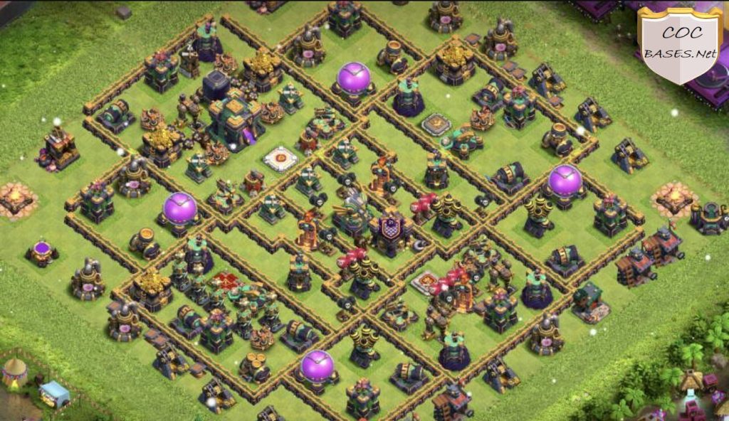 coc th14 hybrid base layout link