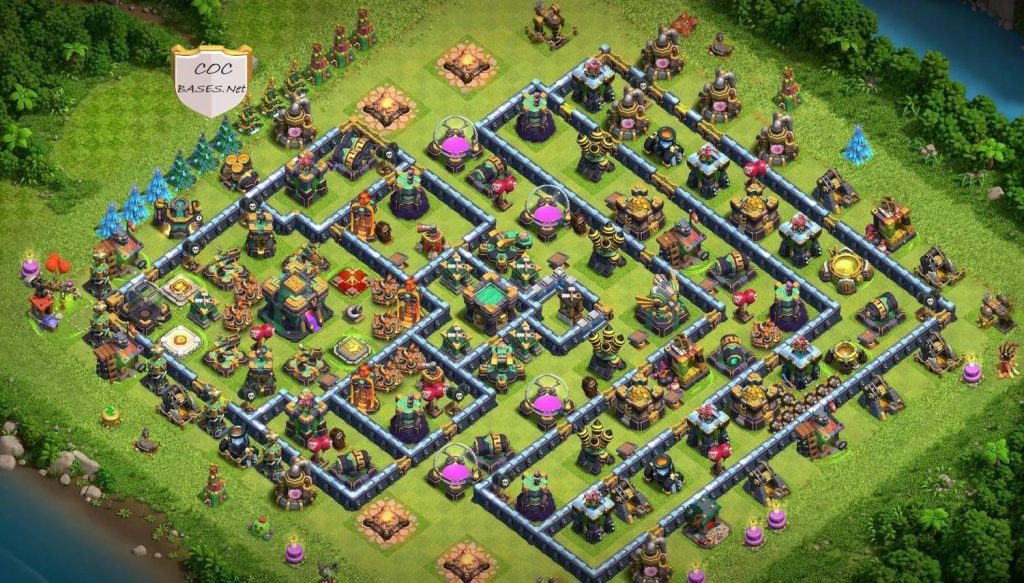 coc th14 new base