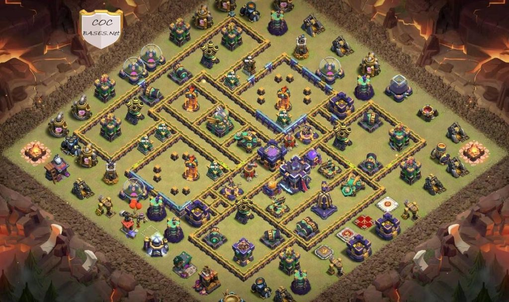coc th15 village links for clan league