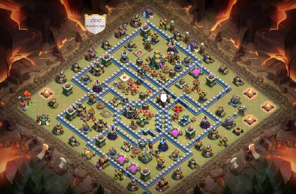 coc town hall 14 war base link anti everything
