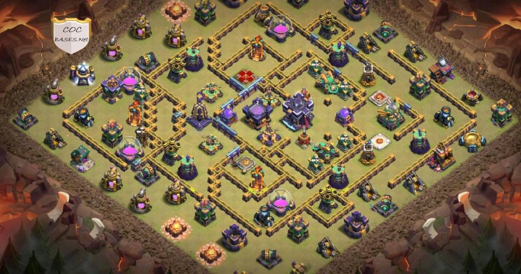 coc town hall 15 trophy base