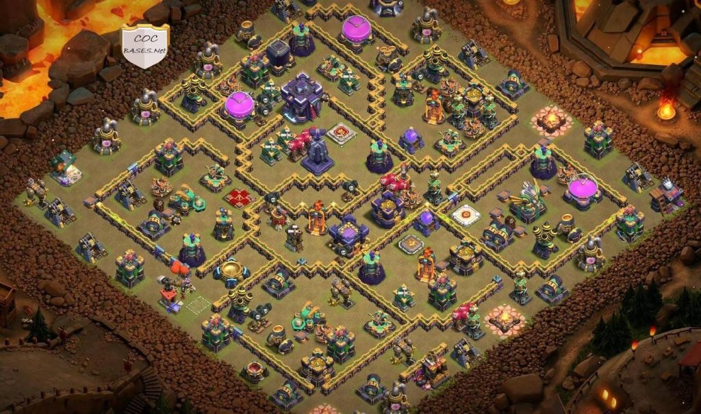 coc townhall 15 war layout hd images