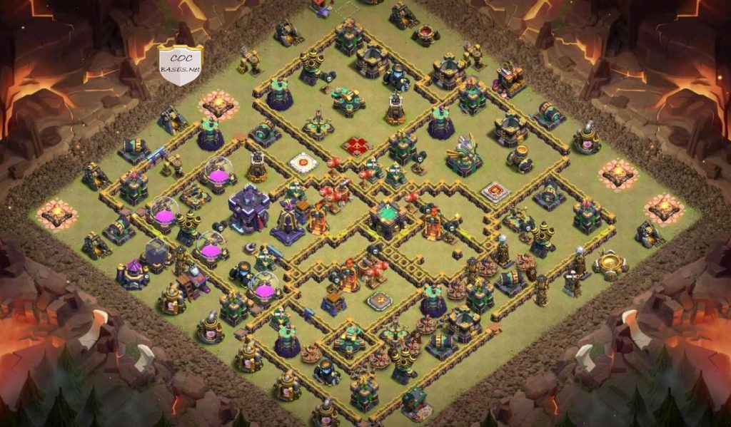 coc townhall 15 war layout picture