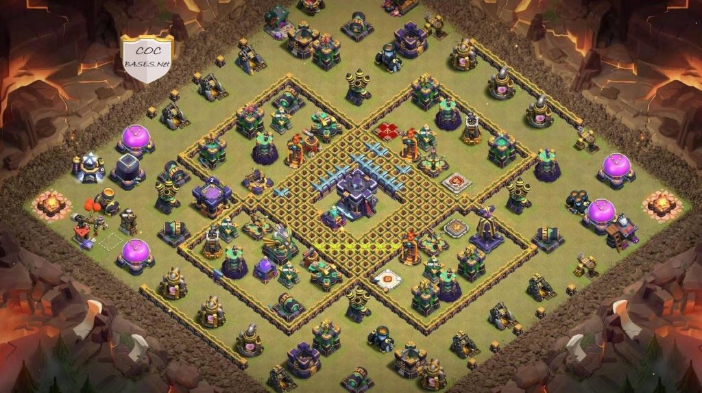 coc trophy push town hall 15 base layout and links