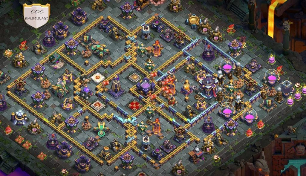 exceptional level 15 war layout link anti ground with pets