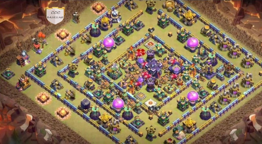 exceptional town hall 15 war base anti 2 star