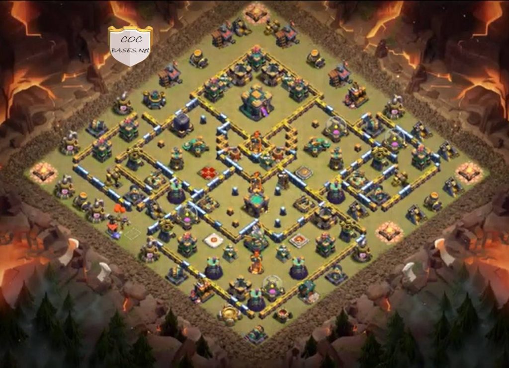 new best th14 base layout 2023