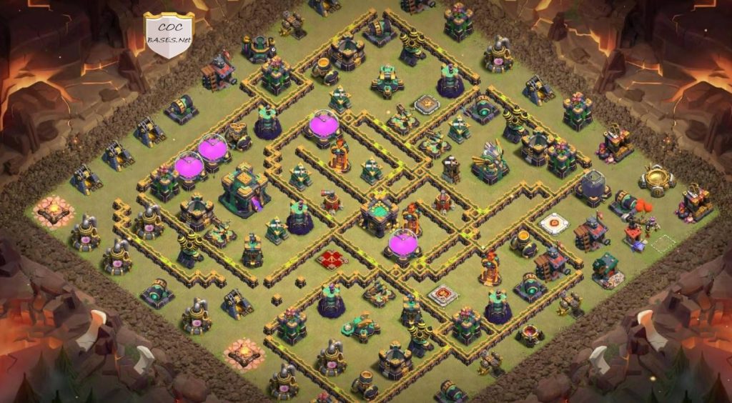 th14 town hall base