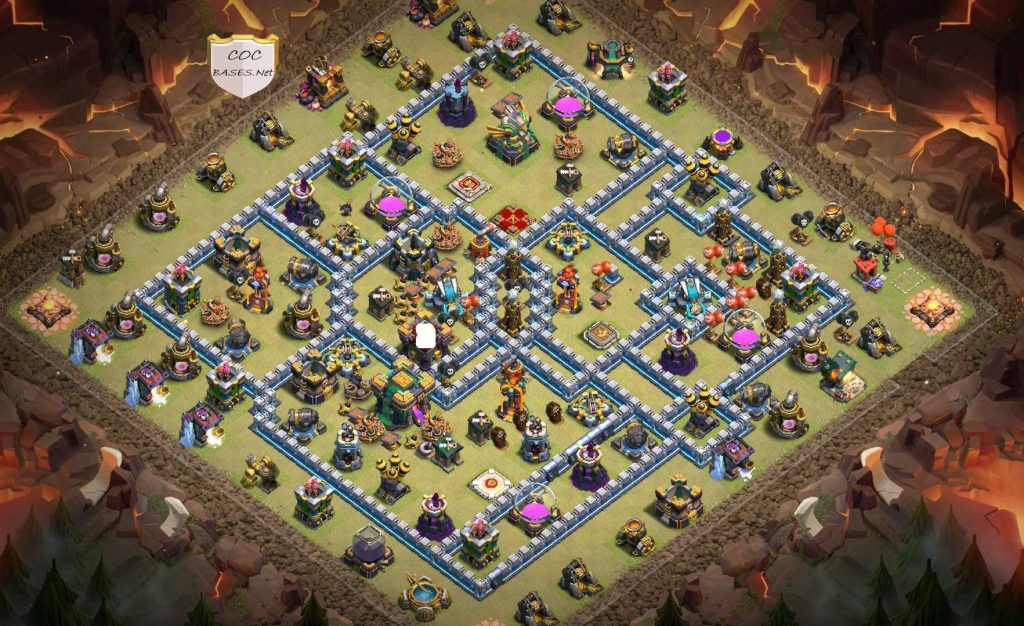 th14 war base spread out