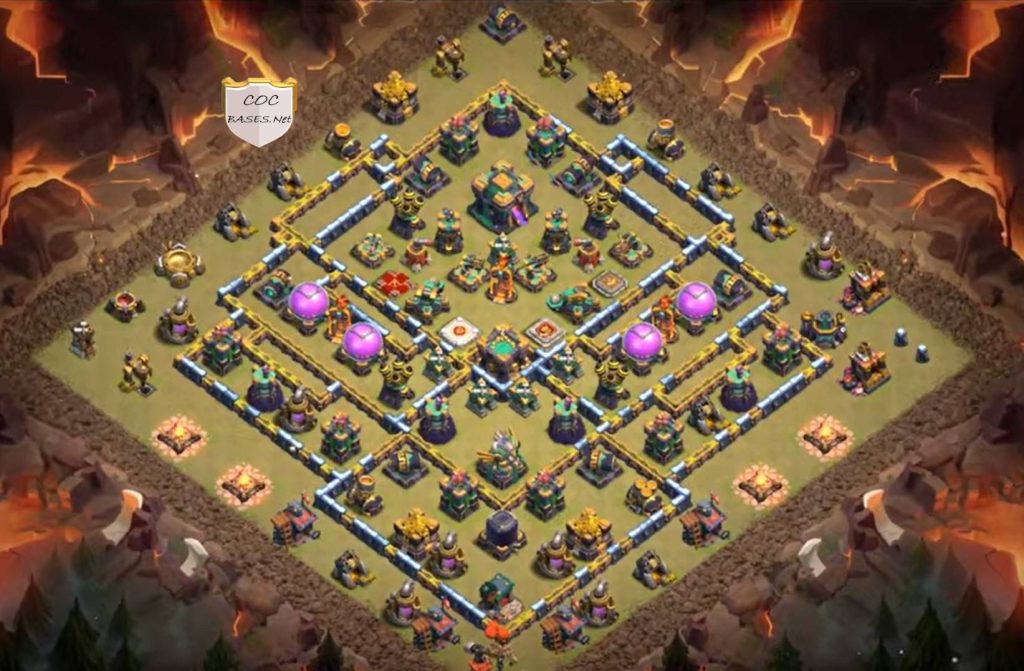 town hall 14 base link anti everything