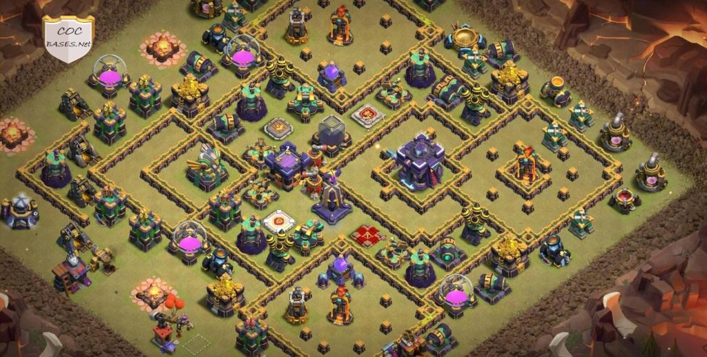 unbeatable th15 war base with link
