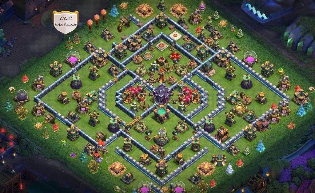 unbreakable clash of clans town hall 15 war layout